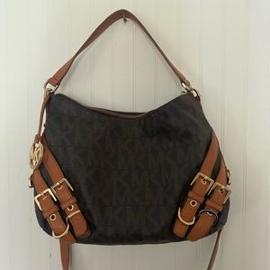 Michael Kors Logo Purse with Wallet and Change Purse